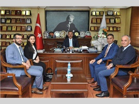 BARO BAŞKANIMIZ AV. ALİ ER, TOROSLAR BELEDİYE BAŞKANI HAMİT TUNA’YI ZİYARET ETTİ