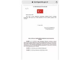 İCRA TAKİPLERİ 30 NİSAN 2020'YE KADAR DURDURULMUŞTUR