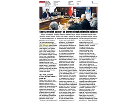 Başkanımız Yeşilboğaz ve STK'lar, Vahap Seçer ile kent sorunlarını masaya yatırdı