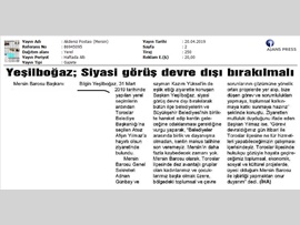 BASINDA BAROMUZ (Toroslar Belediye Başkanı Av. Atsız Afşın Yılmaz)