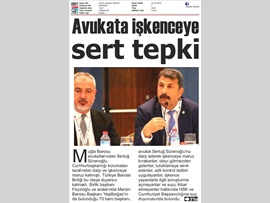 BASINDA BAROMUZ (Avukata İşkenceye Geçit Yok)