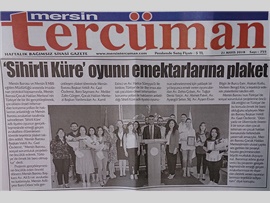 BASINDA BAROMUZ (Sihirli Küre Avukatlarına Plaket)