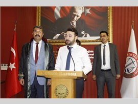 MERSİ BAROSU TURHAL VE HALFETİ’DEKİ İŞKENCEYE EL ATTI