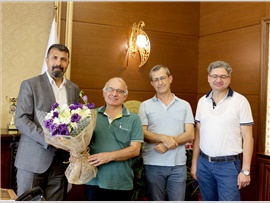 MERSİN TABİP ODASI’NDAN, BARO BAŞKANIMIZ BİLGİN YEŞİLBOĞAZ’A ZİYARET