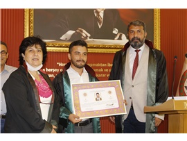 2 STAJYER AVUKATIMIZ YEMİN EDİP CÜBBE GİYDİ