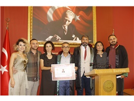 2 STAJYER AVUKATIMIZ YEMİN EDİP CÜBBE GİYDİ