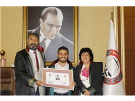 2 STAJYER AVUKATIMIZ YEMİN EDİP CÜBBE GİYDİ