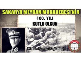 “HATT-I MÜDAFAA YOKTUR, SATH-I MÜDAFAA VARDIR. BU SATIH BÜTÜN VATANDIR”
