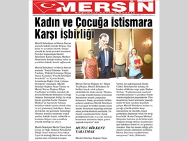 BASINDA BAROMUZ (Mersin Barosu ve Mezitli Belediyesi, Kadınlar ve Çocuklar İçin El Ele Verdi)