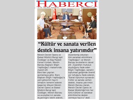 BASINDA BAROMUZ (Mersin Devlet Opera ve Balesi'nden Ziyaret)