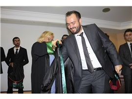 25 STAJYER AVUKATIMIZ CÜBBE GİYME HAYALİNE KAVUŞTU