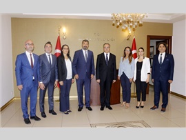 BARO BAŞKANIMIZ AV. BİLGİN YEŞİLBOĞAZ’DAN MERSİN VALİSİ ALİ İHSAN SU’YA ZİYARET
