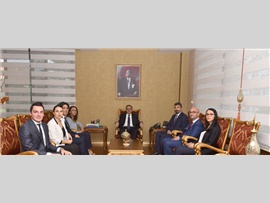 BARO BAŞKANIMIZ AV. BİLGİN YEŞİLBOĞAZ’DAN MERSİN VALİSİ ALİ İHSAN SU’YA ZİYARET