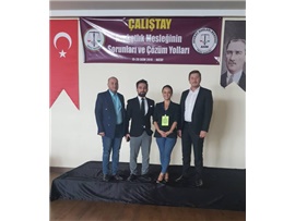 MERSİN BAROSU, ‘AVUKATLIK MESLEĞİNİN SORUNLARI VE ÇÖZÜM YOLLARI’ ÇALIŞTAYINA KATILDI