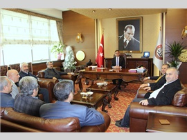 Kadirli Kültür ve Dayanışma Derneği Başkan ve Yönetim Kurulu'nun Ziyareti.
