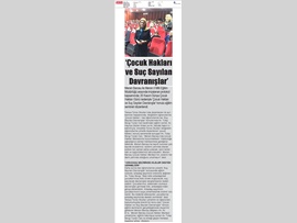 BASINDA BAROMUZ (Baromuz, 20 Kasım Dünya Çocuk Hakları Günü nedeniyle ‘Çocuk Hakları ve Suç Sayılan Davranışlar’ konulu eğitim semineri düzenledi.) 22.11.2017
