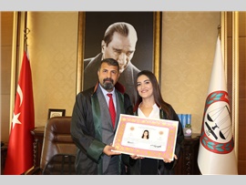 MERSİN BAROSU GENÇ BİR AVUKAT DAHA KAZANDI