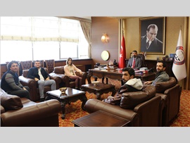 STAJYER AVUKATLARIMIZDAN BARO BAŞKANIMIZA ZİYARET