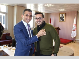Başkanımız, Silifke'de Resim Sergisi Açılışına Katıldı