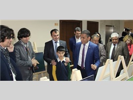 Başkanımız, Silifke'de Resim Sergisi Açılışına Katıldı