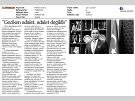 BASINDA BAROMUZ (Baro Bşk. Er: "Geç Gelen  Adalet, Adalet Değildir")