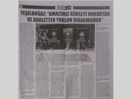 BASINDA BAROMUZ (Baro Başkanımız Av. Bilgin Yeşilboğaz, Basınla Bir Araya Geldi)