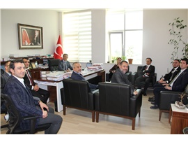 BARO YÖNETİMİNDEN, BAM HUKUK DAİRELERİNE ZİYARET