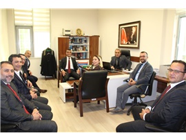 BARO YÖNETİMİNDEN, BAM HUKUK DAİRELERİNE ZİYARET