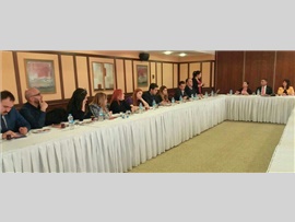Baro Başkanımız Av.Ali ER, Baromuzun merkez,kulüp ve komisyonları ile birlikte toplantı yaptı