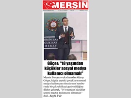 BASINDA BAROMUZ (Av. Güray Göçer: "Sosyal Medyadaki Tehlikenin Farkında mısınız?"