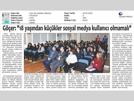 BASINDA BAROMUZ (Av. Güray Göçer: "Sosyal Medyadaki Tehlikenin Farkında mısınız?"