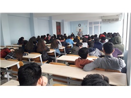 ÖĞRENCİLERE ‘SUÇ SAYILAN DAVRANIŞLAR VE HUKUKİ SONUÇLARI’ ANLATILIYOR