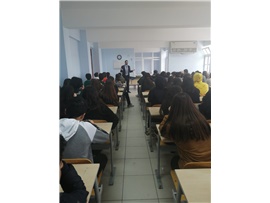 ÖĞRENCİLERE ‘SUÇ SAYILAN DAVRANIŞLAR VE HUKUKİ SONUÇLARI’ ANLATILIYOR