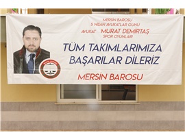 AVUKAT MURAT DEMİRTAŞ SPOR OYUNLARI BAŞLADI