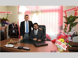 Baro Başkanımız Av.Suat ŞAHİN'in Ofis açılışına Katıldı.