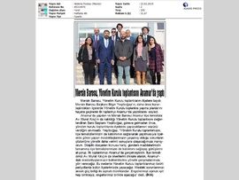BASINDA BAROMUZ (Baro Başkanımız Yönetim Kurulu Toplantısını Anamur'da Yaptı)