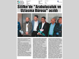 BASINDA BAROMUZ (Silifke Yemin Töreni ve Arabuluculuk-Uzlaştırma Merkezi Açılışı)