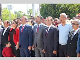 BARO BAŞKANIMIZ AV. BİLGİN YEŞİLBOĞAZ 23 NİSAN TÖRENİNE KATILDI