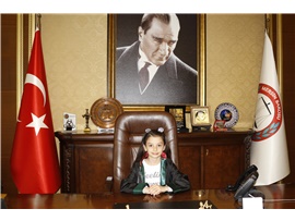 23 NİSAN’DA BARO BAŞKANLIĞI KOLTUĞU ÇOCUKLARA EMANET
