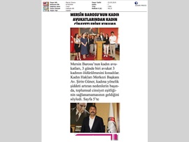 BASINDA BAROMUZ (Diyarbakır Barosu Üyesi Kadın Avukatın Öldürülmesi ile İlgili Basın Açıklaması)