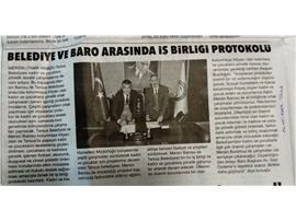 Tarsus Belediyesi ile işbirliği protokolü imzalandı