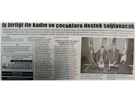 Tarsus Belediyesi ile işbirliği protokolü imzalandı