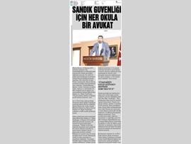 BASINDA BAROMUZ (Avukatlara Sandık Güvenliği Eğitimi)