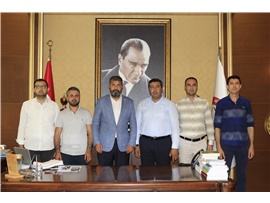 DEVA PARTİSİ TOROSLAR İLÇE YÖNETİMİNDEN BAŞKANIMIZ YEŞİLBOĞAZ’A ZİYARET