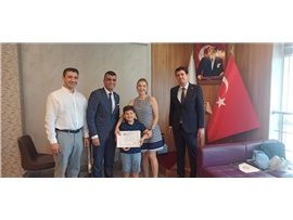 TARSUS BARO ODAMIZDA ARABULUCULUK SERTİFİKA TÖRENİ YAPILDI
