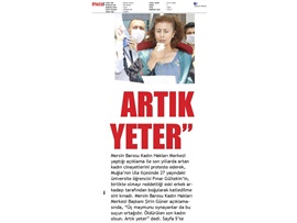 BASINDA BAROMUZ (Kadın Hakları Merkezi: "Öldürülen Son Kadın Olsun")