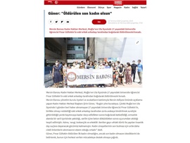 BASINDA BAROMUZ (Kadın Hakları Merkezi: "Öldürülen Son Kadın Olsun")