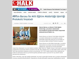 BASINDA BARO (İl Milli Eğitim Müdürlüğü ile Protokol İmzalandı) 23.08.2017