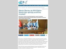 BASINDA BARO (İl Milli Eğitim Müdürlüğü ile Protokol İmzalandı) 23.08.2017