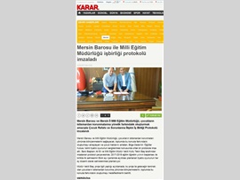 BASINDA BARO (İl Milli Eğitim Müdürlüğü ile Protokol İmzalandı) 23.08.2017